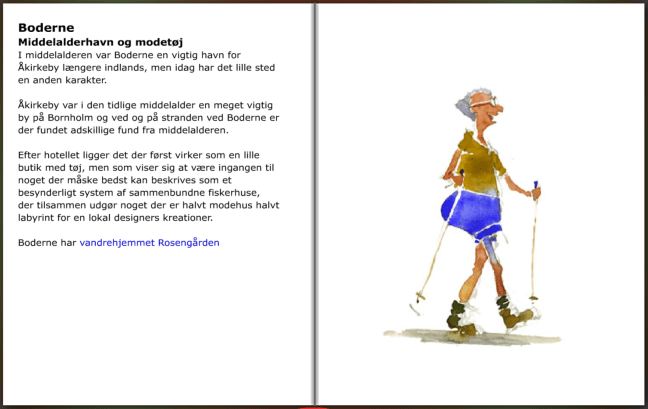 Beskrivelse af Boderne på Bornholm. hiking guide by Frits Ahlefeldt