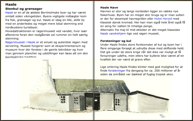 info om Hasle Bornholm - hiking guide by Frits Ahlefeldt